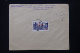 RÉUNION - Enveloppe Commerciale De St Denis Pour La France En 1949 Par Avion, Affranchissement Surchargé - L 84684 - Other & Unclassified