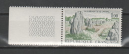FRANCE / 1965 / Y&T N° 1440 ** : Touristique" (Alignements De Carnac - Morbihan) X 1 BdF G - Nuevos