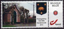 DUOSTAMP** / MYSTAMP** - Cercle Philatélique / Postzegelkring - Sint-Gillis Dendermonde 2013 - Mint