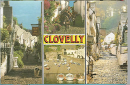 DEVON CLOVELLY 4 VUES/ 1 CARD ANIMATION - Clovelly