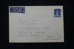 TURQUIE - Enveloppe De Istanbul Pour La France - L 84766 - Brieven En Documenten