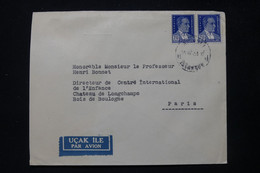 TURQUIE - Enveloppe  De Istanbul Pour La France - L 84769 - Brieven En Documenten