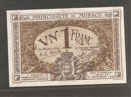 Monaco 1 Francs, 1920 - Monaco