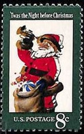 94811b - USA - STAMPS - Sc # 1472 Christmas SANTA - SHIFTED  PRINT - MNH - Plaatfouten En Curiosa