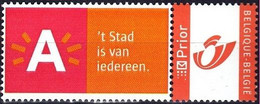 DUOSTAMP** / MYSTAMP** - A't Stad Is Van Iedereen - Anvers / Antwerpen - Postfris