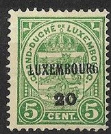 Luxembourg  1919 Prifix Nr. 118 - Voorafgestempeld