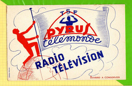 Buvard & Blotting Paper : Radio Television TSF PYRUS - Electricité & Gaz