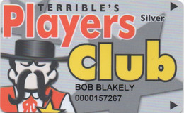 Carte De Membre Casino : Terrible's Players Club Silver Las Vegas - Casino Cards