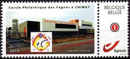 DUOSTAMP** / MYSTAMP** - Arsenal De Chimay / Brandweerkazerne / Feuerwehr / Fire Station - Postfris