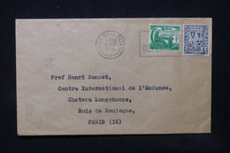 IRLANDE - Enveloppe De Baile Atha Cliath Pour Paris ( UNICEF)  En 1952 - L 84860 - Storia Postale