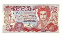 Falkland - 5 Pounds 1993 ---- - Falkland Islands