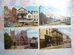 5 Cartes Différentes Modernes D'Exeter - Exeter