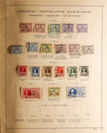 EUROPE COUNTRIES COLLECTION IN A 1941 SCHAUBEK ALBUM An 1850's To About 1940 Mint And Used Collection For "R" To "W" Cou - Other & Unclassified