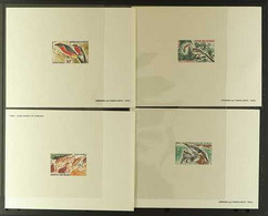 BIRDS NIGER 1967-1970 All Different Group Of Imperf Epreuves De Luxe, All Featuring Various Birds. Lovely. (11 Epreuves) - Unclassified