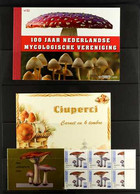 MUSHROOMS (FUNGI) 1970's To Modern All Different Collection Of COMPLETE BOOKLETS From A Variety Of European Countries, A - Non Classificati