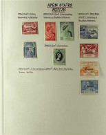 SEIYUN 1942 - 1966 FINE MINT COLLECTION Presented On Album Pages, ALL DIFFERENT With A Good Selection Of Complete Sets.  - Aden (1854-1963)