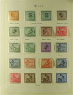 BELGIAN CONGO 1923-1960 FINE MINT COLLECTION Displayed On Album Pages, Essentially All Different And With A Very Good Re - Other & Unclassified