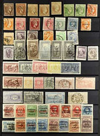 1880-1953 COLLECTION Mint And Used On Stock Pages With Some Sets And Better Items Including 1880 20L Carmine Hermes Head - Other & Unclassified
