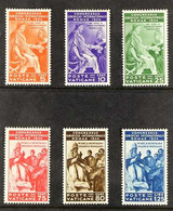 1935 International Juridical Congress Complete Set (SG 41/46, Sassone 41/46), Never Hinged Mint, Fresh & Attractive. (6  - Altri & Non Classificati