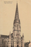 CHATEAUBRIANT. - Eglise Saint-Nicolas. Belle Carte Vernie - Châteaubriant