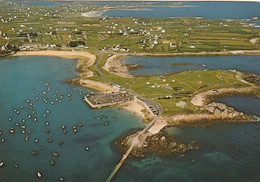 Cpsm  Plouguerneau Vue Générale - Plouguerneau