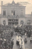 Montreui Bellay     49       Catastrophe Chemin Fer 1911.  Funérailles Solannelles . Mgr Rumeau    (voir Scan) - Montreuil Bellay