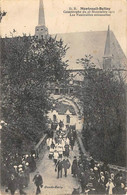 Montreui Bellay     49     Catastrophe Chemin Fer 1911.  Funérailles Solennelles  Le Cortège . Mgr Rumeau    (voir Scan) - Montreuil Bellay