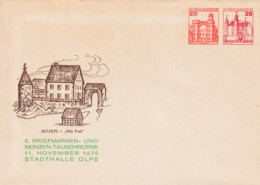 BRD, PU 143 D2/001, BuSchl. 20/25, 2. Briefmarken- Und Münzen-Tauschbörse Olpe. Alte - Post - Privé Briefomslagen - Ongebruikt