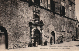 Ansouis (Vaucluse) Le Château, La Porte D'entrée - Edition Audibert - Carte Non Circulée - Ansouis