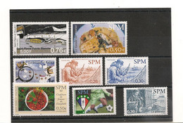S.P.M. ANNÉES 2001/2003   LOT** Côte : 15,60 € - Unused Stamps