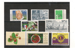 S.P.M. ANNÉE 2003  LOT** Côte : 12,95 € - Unused Stamps