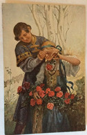 POSTCARD Illustrators - Signed > Solomko, S. WHO IS IT ? YOUNG COUPLE  T.S.N. Nr.14. AK UNUSED - Solomko, S.