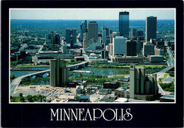 Minnesota Minneapolis Aerial View Looking South - Minneapolis