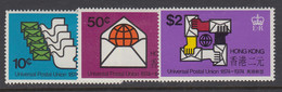 Hong Kong, Sc 299-301, MHR - Unused Stamps