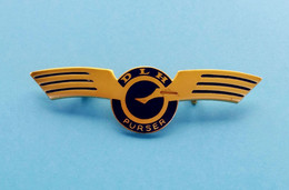 LUFTHANSA ... DLH - PURSER Old Ename Pilot Wings Badge * DAMAGED * Germany National Airlines * Airways Airline Pilote - Distintivi Equipaggio