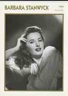 Cinéma Américain. Photographie. Barbara Stanwyck. Biographie. Filmographie. Portrait De Star. Encyclopédie Du Cinéma. - Berühmtheiten