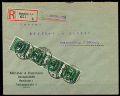 DEUTSCHES REICH 1923 INFLA Nr 310A BRIEF MEF X22EF66 - Brieven En Documenten