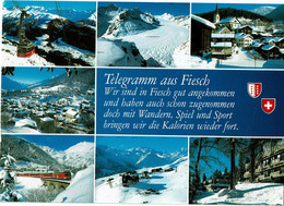 Telegramm Aus Fiesch - Fiesch