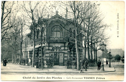 75005 PARIS - Jardin Des Plantes - Le Chalet - Café-restaurant VIANEY Frères - Arrondissement: 05