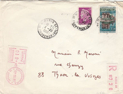 Lettre Reco :  75 Paris 75 - Specimen