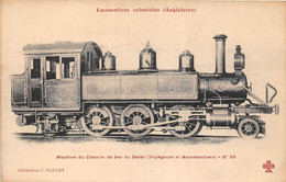 ¤¤  -  AFRIQUE-du-SUD   -   Locomotive Coloniale Pour Chemin De Fer Du NATAL  -   Train   -  ¤¤ - Afrique Du Sud