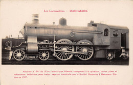 ¤¤  -  DANEMARK   -   Locomotive  -  Machine N° 901   -   Chemin De Fer  -   Train   -  ¤¤ - Danemark