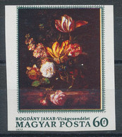 1977. Paintings (XV.) - Flower Pieces - Misprint - Varietà & Curiosità