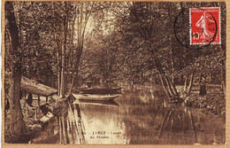 X91094 JARCY Lavoir Du Moulin Scène Lessive 1909 à Blanche SOULIE Ile Fanac Joinville-le-Pont -91-Essonne - Altri Comuni