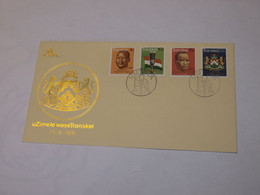 Transkei FDC Cover 1976 - Transkei