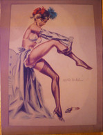 PIN UP DANSEUSE GIRL APRES LE BAL - Pin-ups