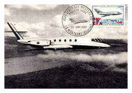 Thème Avions - Réunion - Carte Maximum - TB - Airplanes