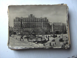 Engeland England Yorkshire Leeds City Square And Queens Hotel - Leeds