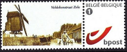 DUOSTAMP** / MYSTAMP** - Zele - Veldekenstraat - Moulin / Molen / Mühle / Mill - Mint