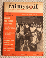 Faim Et Soif  La Voix Des Hommes Sans Voix Abbé Pierre  N° 50  Janvier Février  1963 - Musique